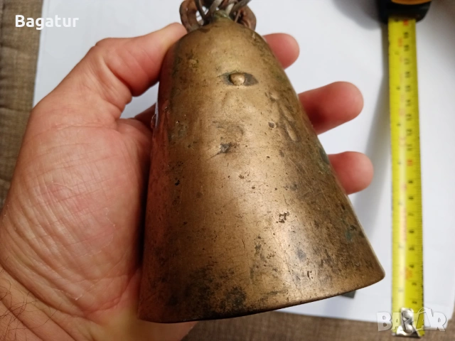 Стар бронзов чан ,голям,тюмбелек,хлопка,звънец,