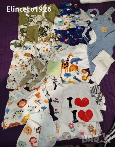 Нови бебешки дрешки 3-6 месеца