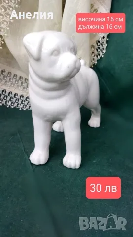 Порцеланово бяло куче 🐕, снимка 1