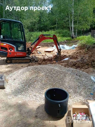 Изкопи с мини багер и мини челен товарач, снимка 2 - Други ремонти - 53965458