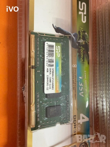 Памет 4GB DDR3L 1600 Silicon Power - SP004GLSTU160N02, снимка 3 - RAM памет - 53735213