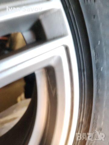 Джанти БМВ Borbet 17 с зимни гуми Bridgestone, снимка 7 - Гуми и джанти - 45700616
