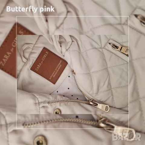 134см.ZARA Детска грейка за момиче , снимка 2 - Детски якета и елеци - 53994044