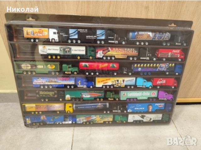 Колекция от миниатюрни модели на камиони 140лв