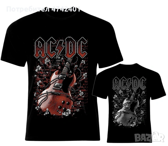 Рок метъл тениски AC DC