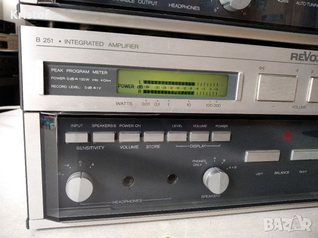 Усилвател и тунер REVOX B251/B261 В топ състояние!, снимка 6 - Ресийвъри, усилватели, смесителни пултове - 45370148