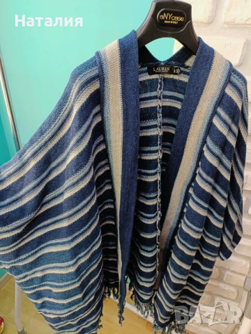 Оригинална бохо жилетка Ralph Lauren L/ XL/ XXL, снимка 10 - Жилетки - 54034293