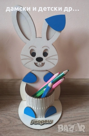 Зайчета-малки и големи, снимка 8 - Декорация за дома - 45428109