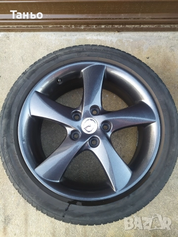 Лети джанти 17" 5х114.3, снимка 2 - Гуми и джанти - 52878090