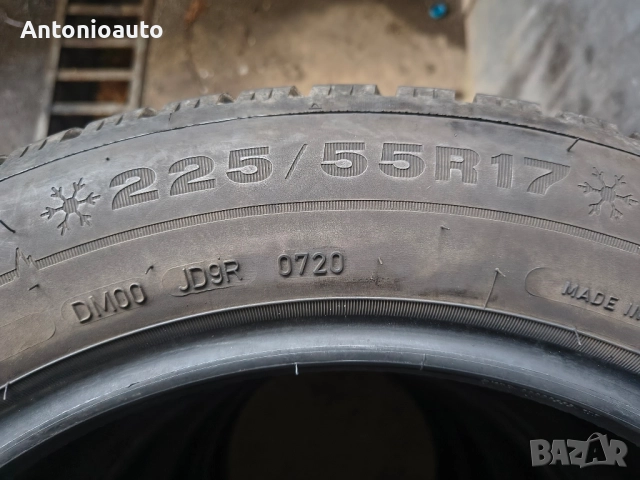 225 55 17 - 4бр. зимни гуми Dunlop Winter Sport 5, снимка 12 - Гуми и джанти - 52457542