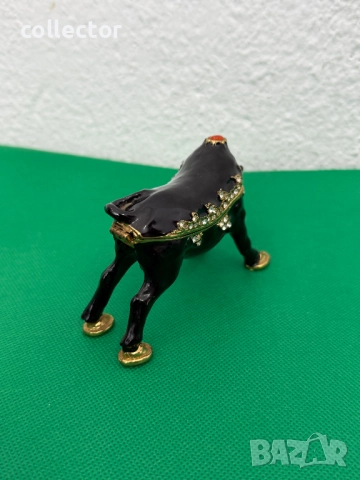 Ръчно изработена метална кутия за бижута. №7420, снимка 4 - Антикварни и старинни предмети - 51919021