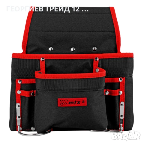 Паласка за колан, 8 джоба, държатели за чук и клещи MTX - 902429, снимка 2 - Клещи - 50601876