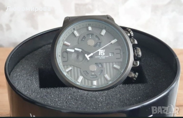 Мъжки часовник/ T5 , снимка 6 - Мъжки - 53487245