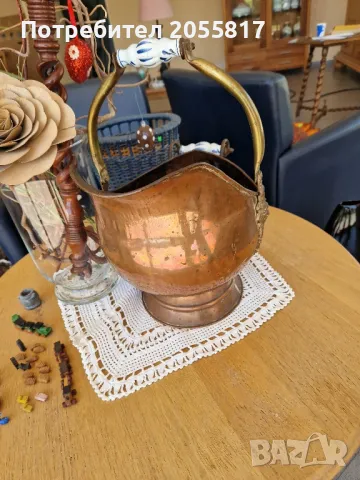 Месингов съд, снимка 2 - Антикварни и старинни предмети - 50067931