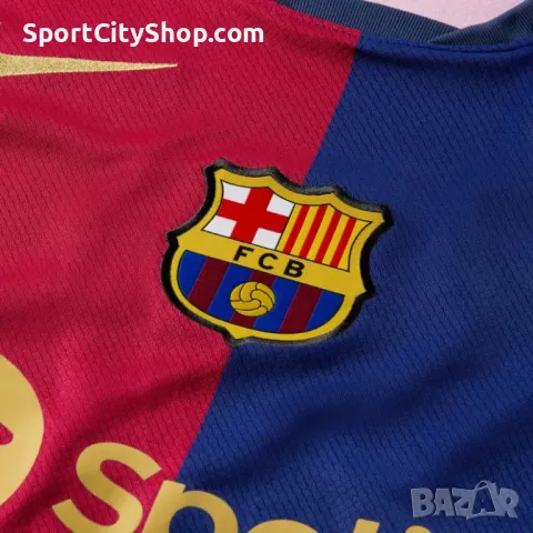 Мъжка тениска Nike F.C. Barcelona 2024/25 Stadium Home FN8797-456, снимка 3 - Тениски - 48114941