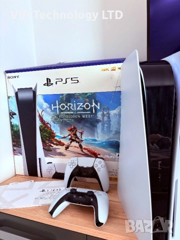 НОВ! Sony PlayStation 5 Disc Edition Гаранция 12м