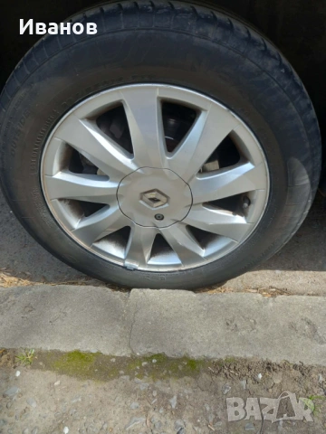 Джанти с Гуми 16" Рено, снимка 2 - Гуми и джанти - 54179979