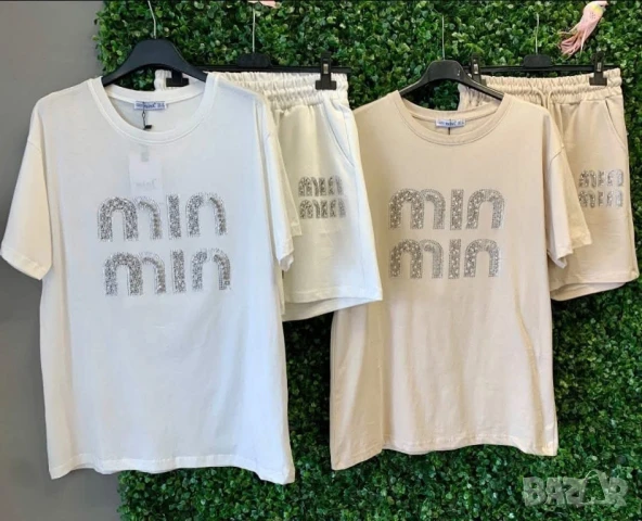 дамски памучни екипи Miu Miu , снимка 2 - Спортни екипи - 50874900