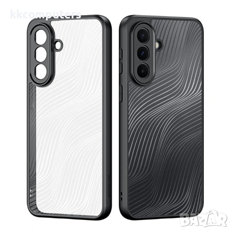 DUX DUCIS Aimo Матов Калъф за Samsung Galaxy A37 5G - PC+TPU, 1.2m SGS, REACH, Черен, снимка 2 - Калъфи, кейсове - 54053827