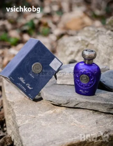 Луксозен aрабски парфюм Lattafa Perfumes Opulent BLUE OUD 100 мл амбра, сандалово дърво, уд, гваяков, снимка 2 - Унисекс парфюми - 47114662