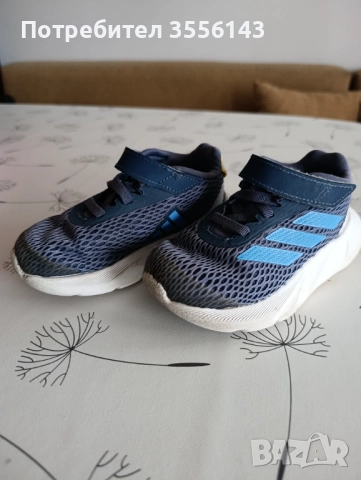 Детски сини маратонки Adidas, снимка 3 - Детски маратонки - 51846964