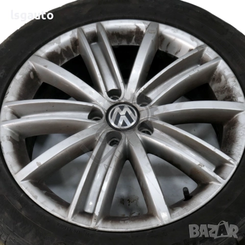 Алуминиеви джанти 5x112 с гуми R18 Volkswagen Tiguan I 2007-2015 ID: 155926, снимка 5 - Гуми и джанти - 52731057