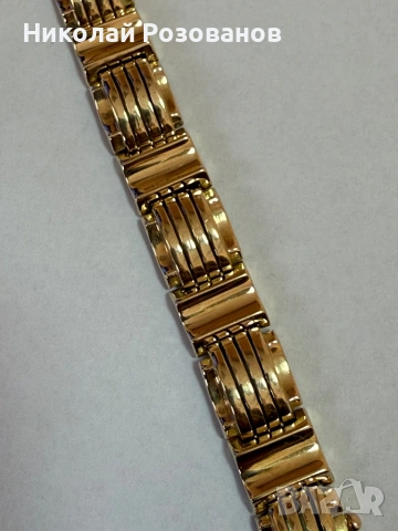 Мъжка златна гривна НОВА, снимка 4 - Гривни - 54187104
