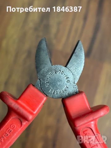 Диагонални резачки Knipex Germany, снимка 3 - Клещи - 46694084