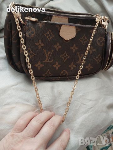 Louis Vuitton.  Малка двойна чантичка., снимка 3 - Чанти - 46200044