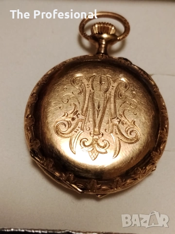 Златен часовник, снимка 4 - Антикварни и старинни предмети - 53286138