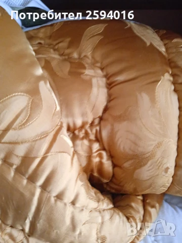 4 бр нови юргани памук - 2 х150 /200 см жълти+ 2х 170/210 син и розов