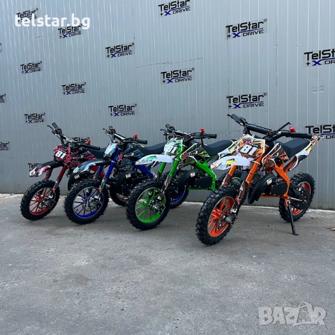 Детски кросов мотор 49 кубика Нов модел / DIRT BIKE 49cc с добавена функция "Лесен старт", снимка 14 - Мотоциклети и мототехника - 52424799