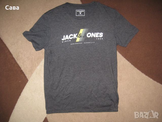 Тениски JACK&JONES   мъжки,М-Л, снимка 5 - Тениски - 37667165