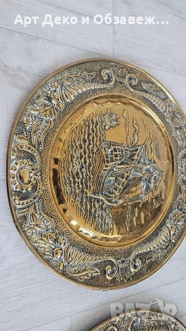 Бронзови пана за стена, снимка 4 - Декорация за дома - 54095207