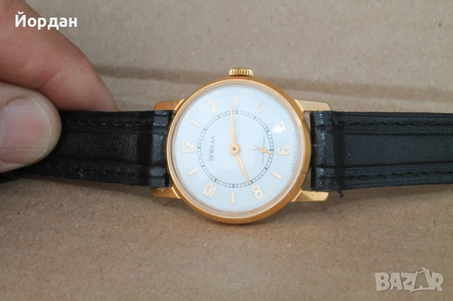 СССР ръчен часовник ''Победа'' , снимка 10 - Мъжки - 50645796