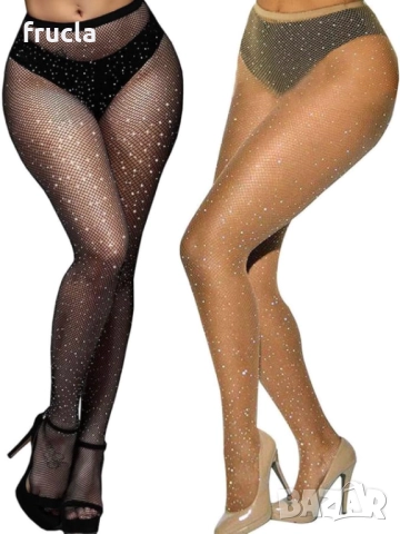 Бляскави Чорапогащници Мрежа - За Снежанки, снимка 3 - Други - 52705726