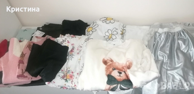 Лот от дрехи за момиче 