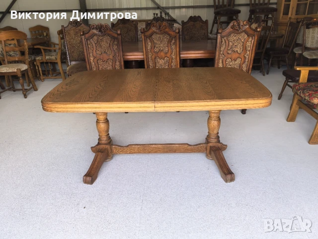 Разтегателна трапезна маса 2,60 м. 