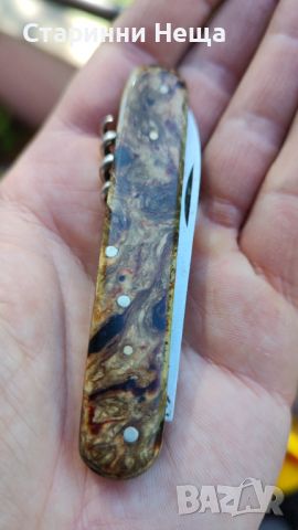РЕДКАЖ старо джобно ножче Велико Търново джобна ножка нож ножче ВТ, снимка 6 - Антикварни и старинни предмети - 45783362