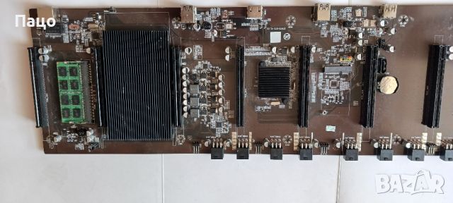 ETH-B75 Mining Motherboard B75  G645 CPU  DDR3//промо цена, снимка 17 - Дънни платки - 45699655