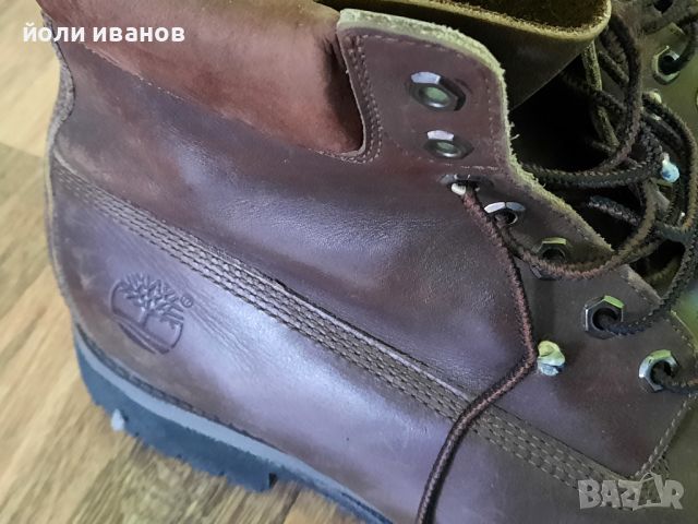 Timberland-кожени оригинални обувки 44,5, снимка 3 - Мъжки боти - 45352225