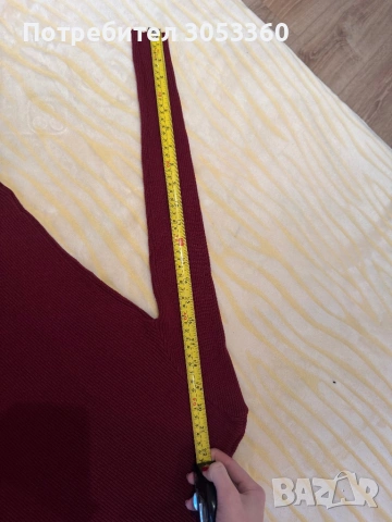 Дамски пуловер с яка, снимка 7 - Блузи с дълъг ръкав и пуловери - 53809061