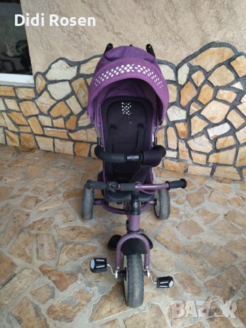 Триколка Chipolino с родителски контрол, снимка 4 - Детски велосипеди, триколки и коли - 45649797