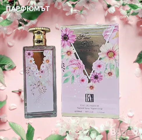 Дамски парфюм Fleur Blossom WILD ROSE, 100ml, снимка 2 - Дамски парфюми - 49670505