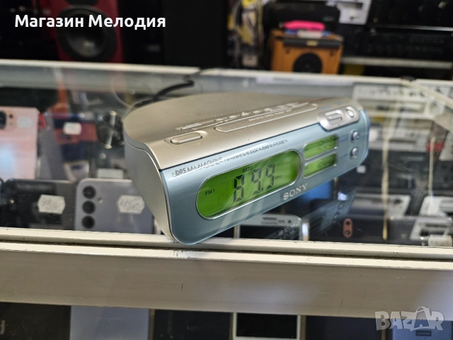 Радио с часовник и будилник SONY ICF-C273L, снимка 8 - Радиокасетофони, транзистори - 50783810