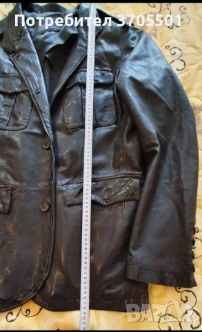Мъжко яке естествена кожа , снимка 4 - Якета - 53798259