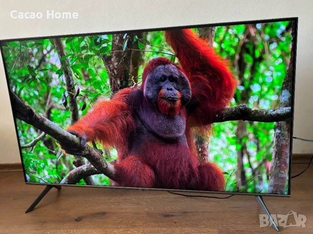 Samsung 50 инча QLED 4K Smart TV отлична картина, снимка 2 - Телевизори - 53811833