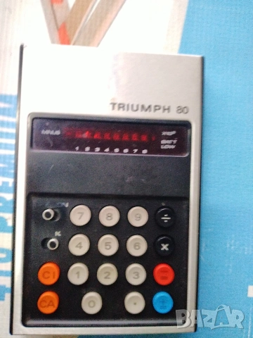 Ретро калкулатор TRIUMPH 80