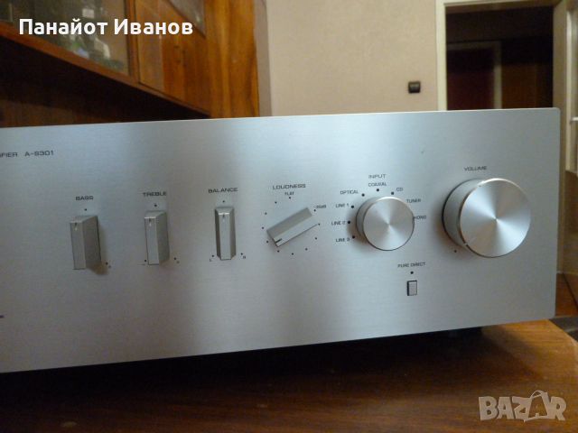 Усилвател Yamaha A-S301, снимка 4 - Ресийвъри, усилватели, смесителни пултове - 46628158