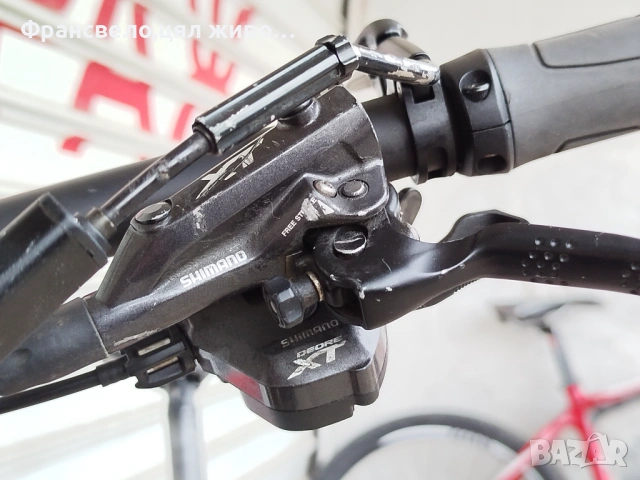 27.5 цола карбон велосипед колело, 2 по 11 скорости Shimano deore xt размер ес, снимка 10 - Велосипеди - 52281782